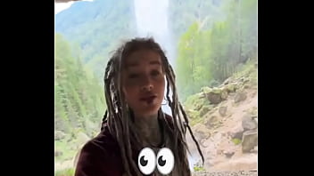 I’m behind a waterfall something i’ve never experienced before have you ever stood behind a waterfall #water