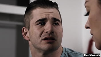 Wet babe swallowed big penis