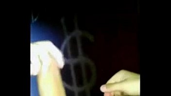 Teen punk blonde gags on big fat cock