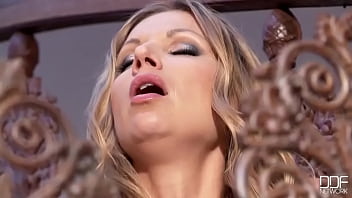 Sultry on the staircase