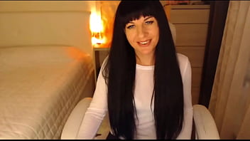 Little titty brunette jessy sexy strip & tease