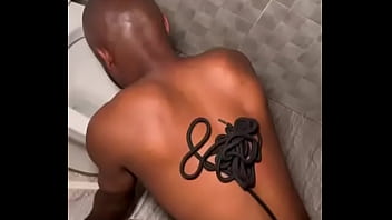 Nigerian dominatrix humiliates slave