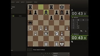 Chess opponent got fucked in the chess board