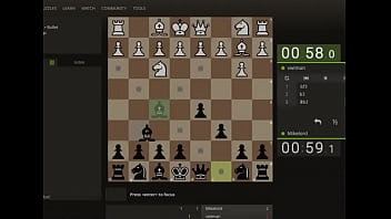 Chess opponent got fucked in the chess board