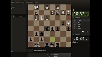 Chess opponent got fucked in the chess board