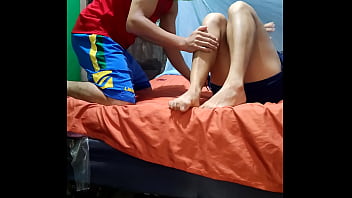 Innocent stepdaughter she's in bed and i go into her room intending to give her a massage and lick her ass