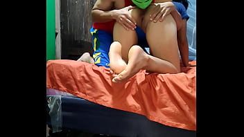 My agrarian stepson comes from work and asks me to let him suck my ass because he wants to have a sexual fantasy with me