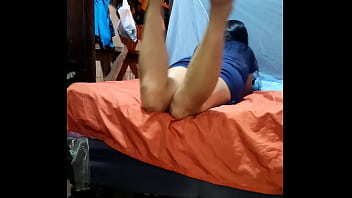 My agrarian stepson comes from work and asks me to let him suck my ass because he wants to have a sexual fantasy with me