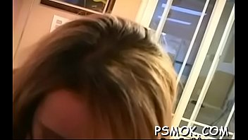 Divine floosy rides schlong of stud