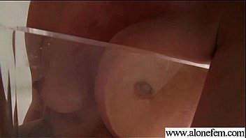 Solo girl get to orgams with all kind of sex toys video 17