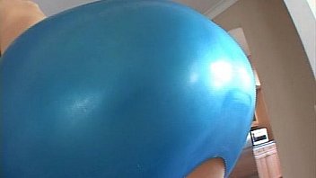 Hot blond in latex skirt fucked hard in the asshole