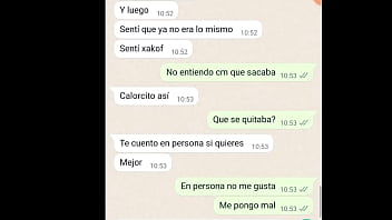 Me dice que me va a contar mas