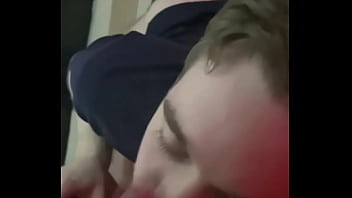 After the gym a sweaty twink with a big ass savorily swallowed a thick cock #bigass #gayporn #blowjob