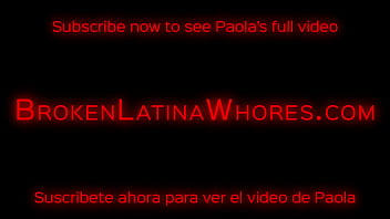 Destroying a pretty young latina with big tits and a round ass