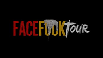 Busty amateur latina roughly face fucked by american producer