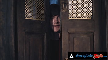 Stepson caught stepmom fucking with stepbae