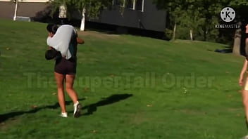 Amazons wrestle lift man