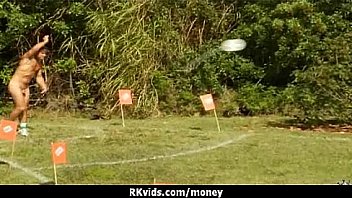 Desperate teen naked in public and fucks to pay rent 23