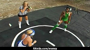 Desperate teen naked in public and fucks to pay rent 23