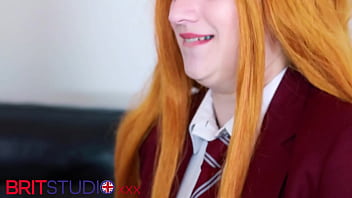 British redhead victoria greene sucks fucks and swallows cum