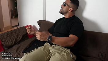 Assista o making of completo do especial de natal com a deliciosa rebecca vilar