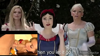 Snowhite and elsa bitch battle