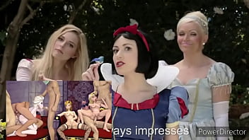 Snowhite and elsa bitch battle