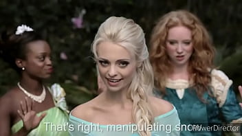Snowhite and elsa bitch battle