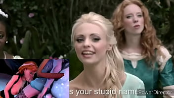 Snowhite and elsa bitch battle