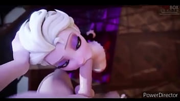 Snowhite and elsa bitch battle