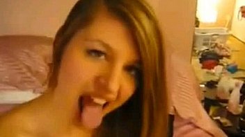 Hot little step sister rides brother