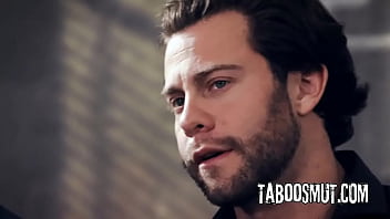 Blonde teen fucked in threesome by pervy professor and principal