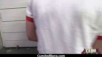 Amazing Ebony In Gangbang Interracial Fucking 2 thumbnail