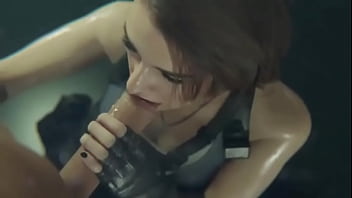 Jill valentine blows dick