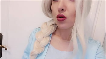 Elsa from arendelle without panty