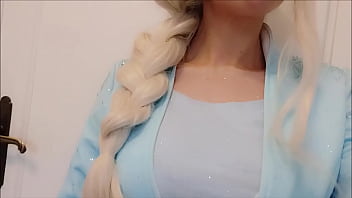 Elsa from arendelle without panty