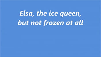 Elsa from arendelle without panty