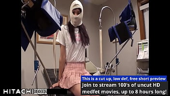 Human guinea pig gets mandatory hitachi orgasms from nurse patient 135