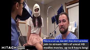 Human guinea pig gets mandatory hitachi orgasms from nurse patient 135