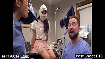 Human guinea pig gets mandatory hitachi orgasms from nurse patient 135