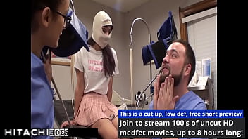 Human guinea pig gets mandatory hitachi orgasms from nurse patient 135