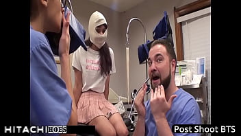 Human guinea pig gets mandatory hitachi orgasms from nurse patient 135