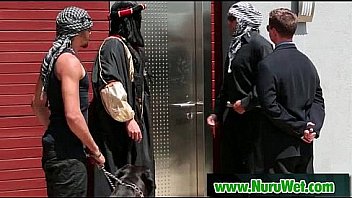 Hot babe gives pleasure to client in nuru massage 07