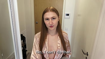 The neighbor asked to use my shower and i couldn’t say no