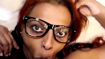 Nilmini sheron deep hard blowjob my hubby big dick