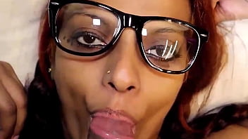 Nilmini sheron deep hard blowjob my hubby big dick