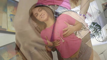 First anal for cute busty alice smack