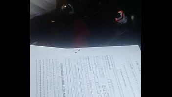 Mi gane y hice baciar a puta