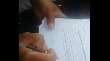 Mi gane y hice baciar a puta