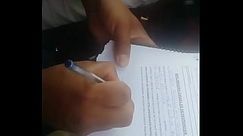 Mi gane y hice baciar a puta